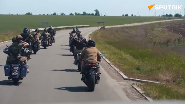 Russian Motorcycle Assault Units - Sputnik International