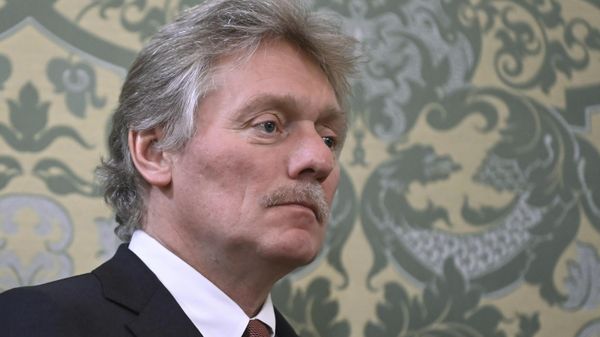 Kremlin spokesman Dmitry Peskov attends a meeting of Russian President Vladimir Putin and Tajikistan's President Emomali Rahmon at the Kremlin in Moscow, Russia, Tuesday, Nov. 21, 2023. - Sputnik International