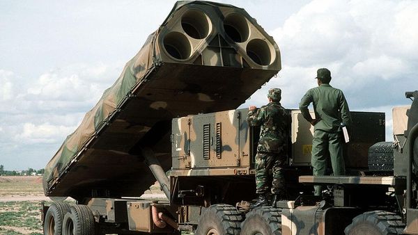 BGM-109G Gryphon Transporter Erector Launcher capable of firing nuclear-tipped cruise missiles on deployment. 1980s. - Sputnik International