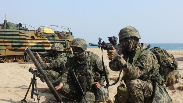 US-South Korea Joint Amphibious Exercises Ssangyong - Sputnik International