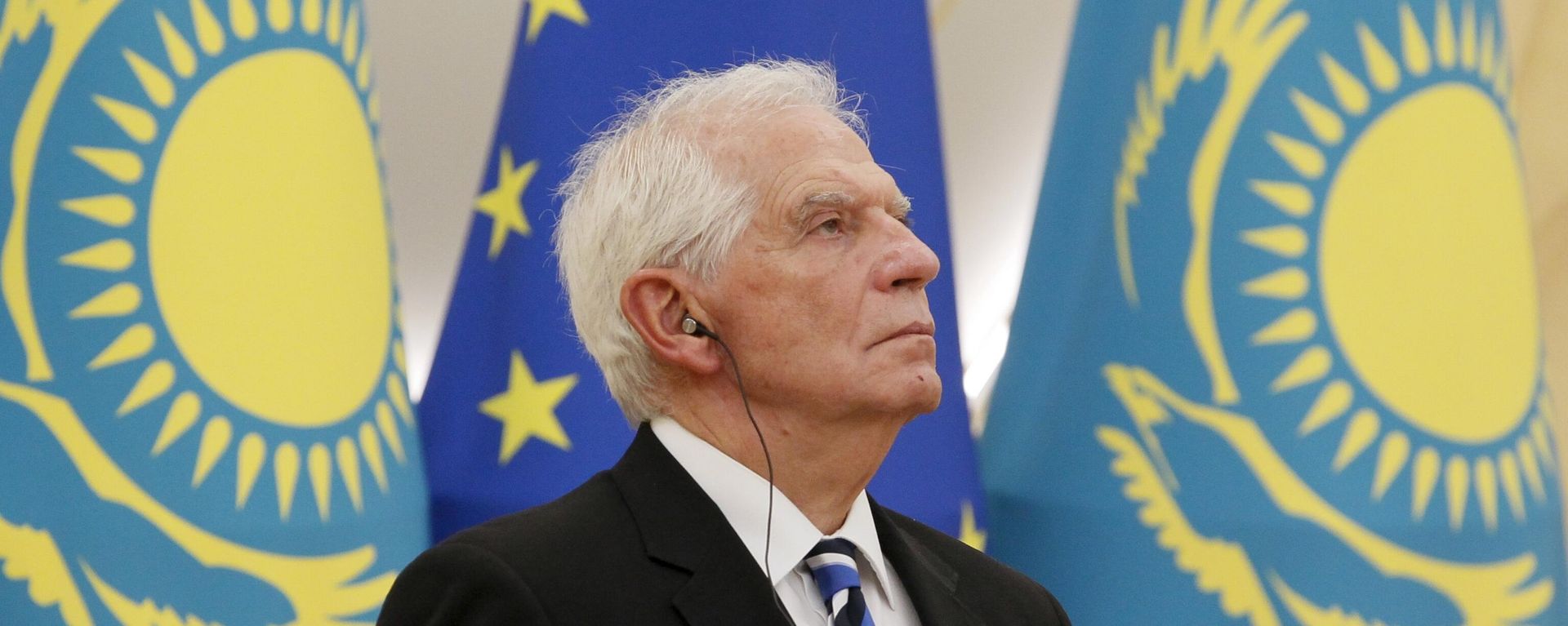 European Union foreign policy chief Josep Borrell during talks in Astana, Kazakhstan. European Union foreign policy chief Josep Borrell during talks in Astana, Kazakhstan. - Sputnik International, 1920, 11.08.2024