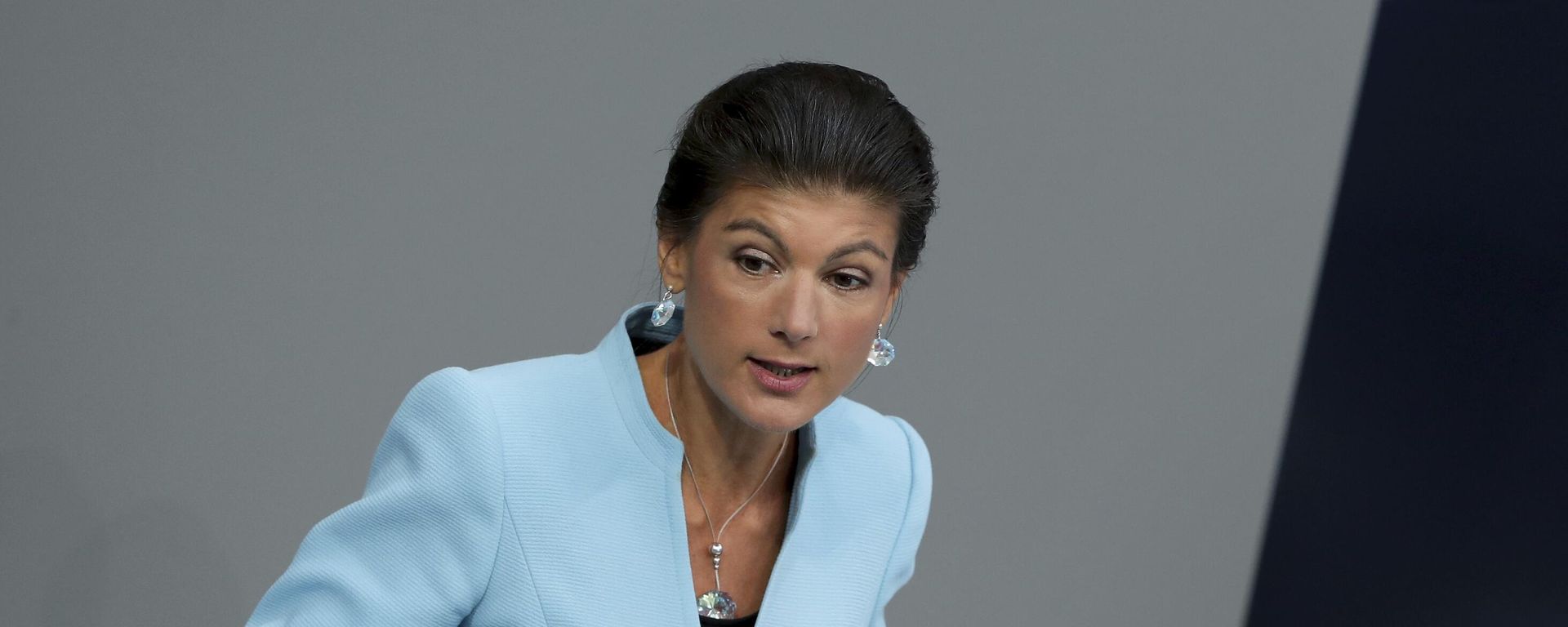 German politician Sahra Wagenknecht. German politician Sahra Wagenknecht. - Sputnik International, 1920, 11.08.2024