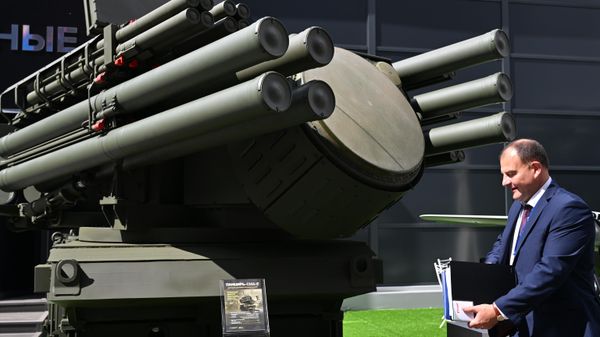 All SAM Pantsir SMD-E on display at the ARMY-2024 defense expo and forum in Moscow region. - Sputnik International