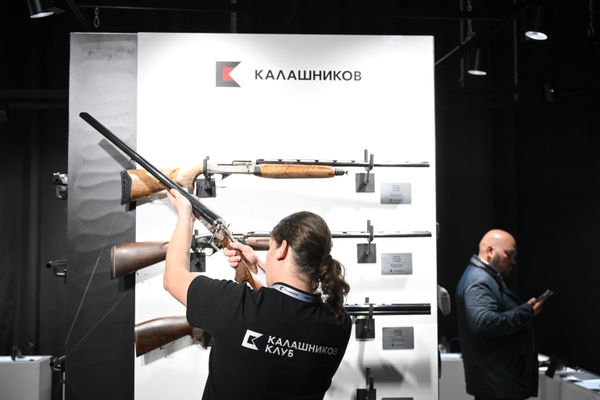 The Kalashnikov Concern's stand at the Army 2024 International Military-Technical Forum. - Sputnik International