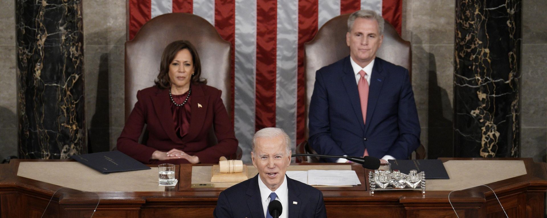 US President Joe Biden delivers the State of the Union address to a joint session of Congress US President Joe Biden delivers the State of the Union address to a joint session of Congress - Sputnik International, 1920, 14.08.2024