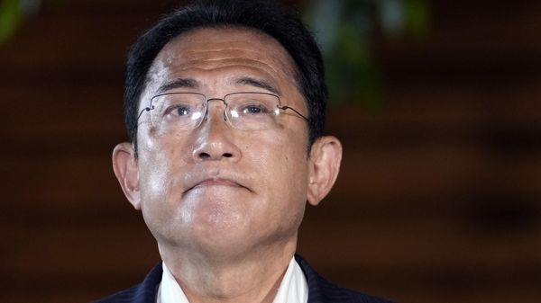Japan's Prime Minister Fumio Kishida, speaks to media at the Prime Minister's official residence in Tokyo, Japan, Friday, July 8, 2022 - Sputnik International