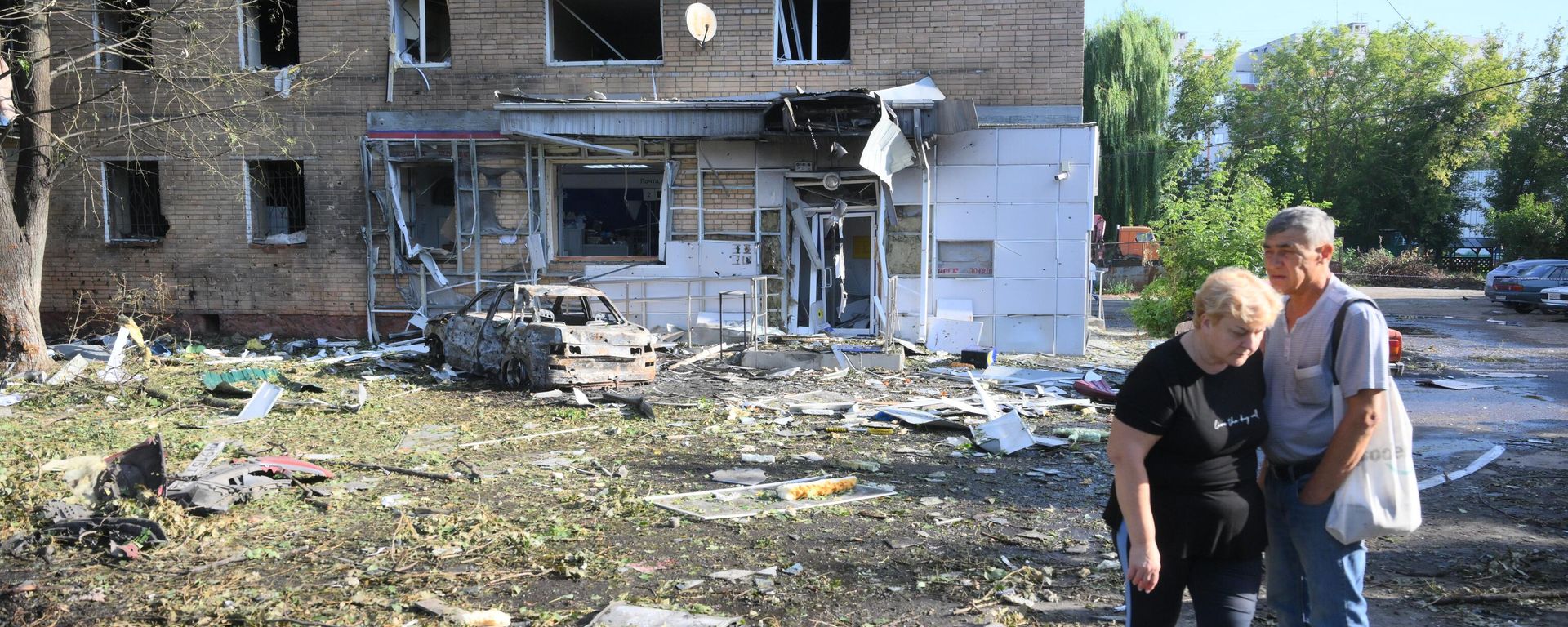 Aftermath of Ukrainian shelling of Kursk region Aftermath of Ukrainian shelling of Kursk region - Sputnik International, 1920, 30.08.2024