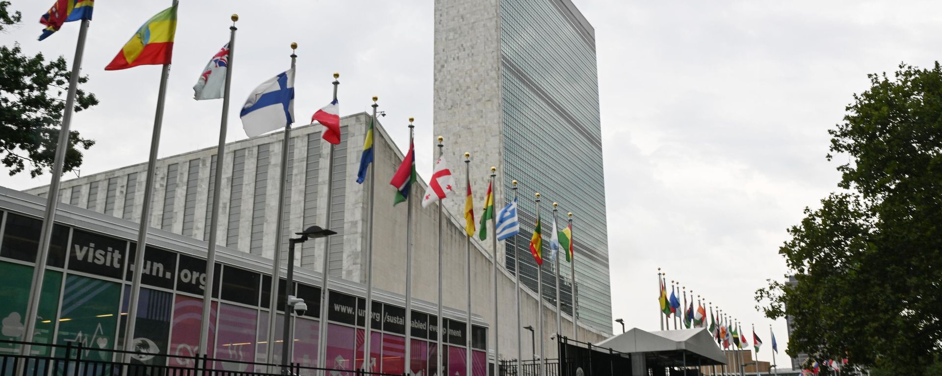 United Nations headquarters in New York City - Sputnik International, 1920, 07.10.2025