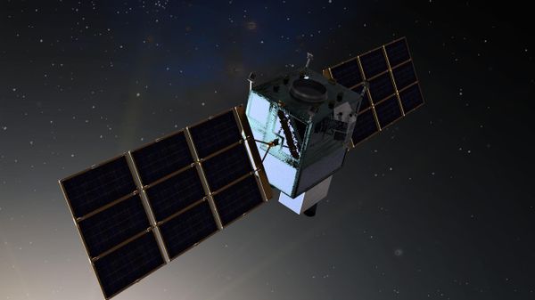 Northrop Grumman and Ball Aerospace will design and develop the two mission payloads for the Next Generation Overhead Persistent Infrared Polar program. (Artist rendering) - Sputnik International