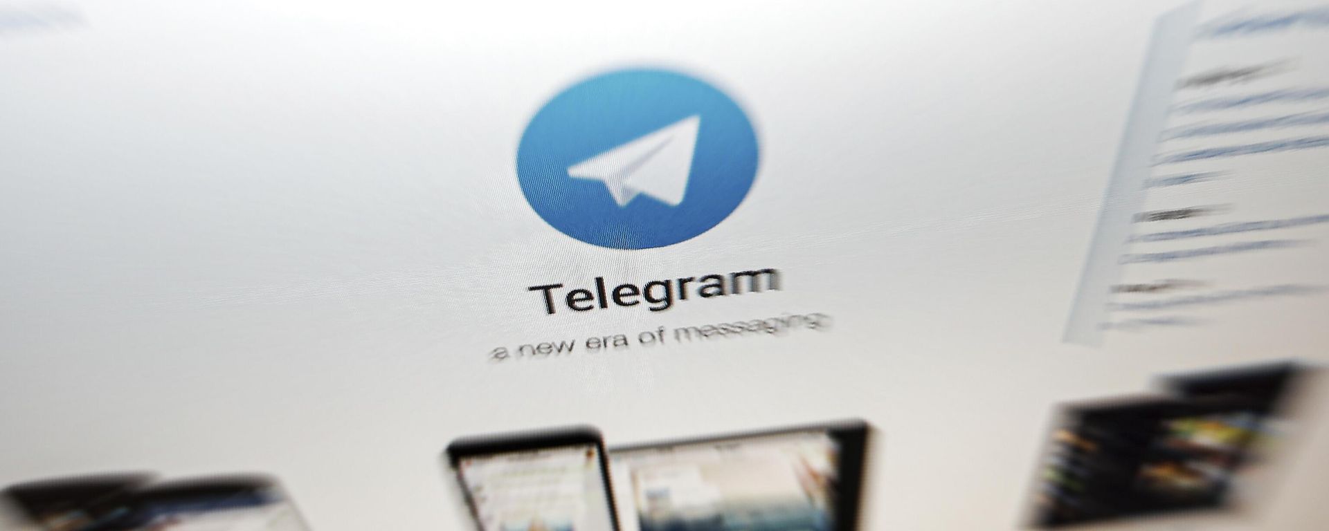 In this Thursday, June 13, 2019, file photo, the website of the Telegram messaging app is seen on a computer's screen in Beijing. In this Thursday, June 13, 2019, file photo, the website of the Telegram messaging app is seen on a computer's screen in Beijing. - Sputnik International, 1920, 28.08.2024