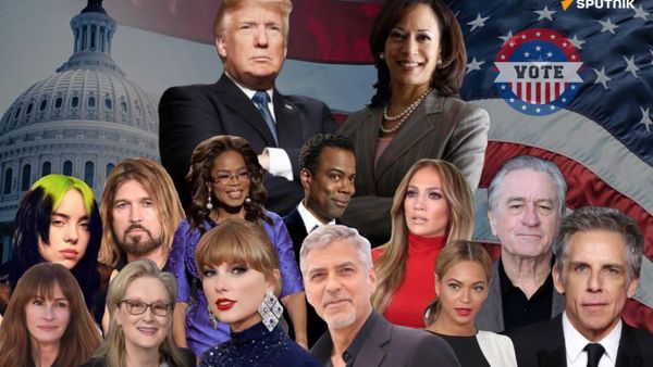 Hollywood involvement in US politics - Sputnik International