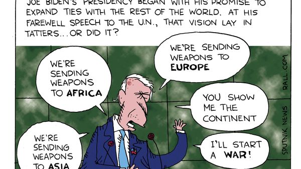 Biden's Big Bye-Bye Biden's Big Bye-Bye - Sputnik International