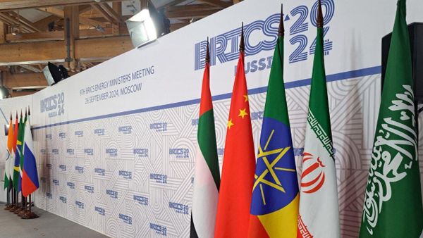 Preparations for a meeting of the BRICS energy ministers within the framework of the Russian Energy Week in Moscow. September 26, 2024.  - Sputnik International