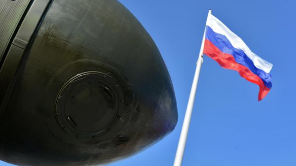 Topol mock-up in the Patriot Park, displayed at the Russian Defense Ministry's Innovation Day 2015 exhibition - Sputnik International