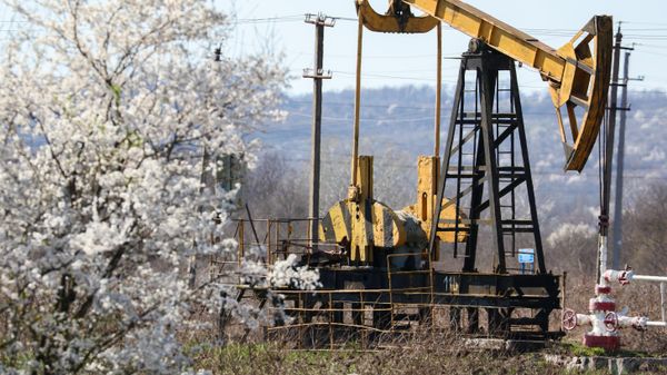 Oil pumpjack in Russia's Krasnodar region - Sputnik International