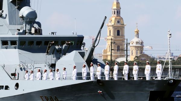 Annual Navy Day parade in St. Petersburg, Russia - Sputnik International