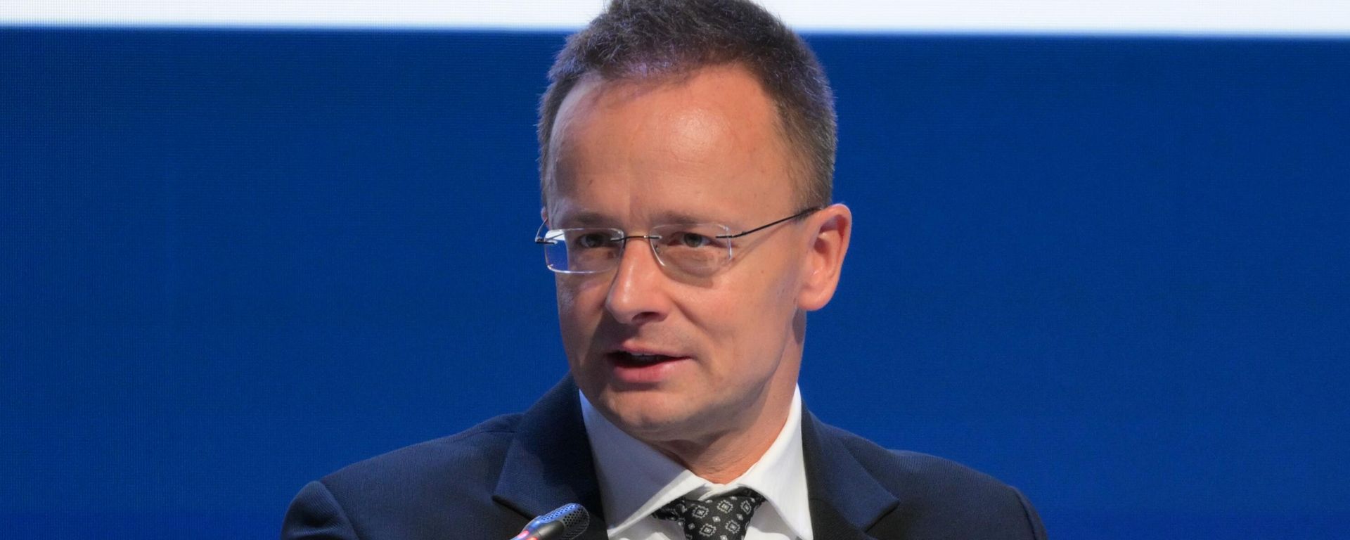 Hungarian Minister of Foreign Affairs and Trade Peter Szijjarto attends the Gas market 2024: the new world order outlines plenary session of the 2024 St. Petersburg International Gas Forum in St. Petersburg, Russia Hungarian Minister of Foreign Affairs and Trade Peter Szijjarto attends the Gas market 2024: the new world order outlines plenary session of the 2024 St. Petersburg International Gas Forum in St. Petersburg, Russia - Sputnik International, 1920, 21.12.2024