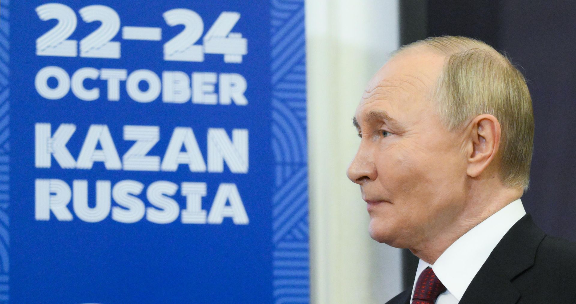 President Vladimir Putin ahead of his meeting with Indian Prime Minister Narendra Modi at the 16th BRICS Summit in Kazan. President Vladimir Putin ahead of his meeting with Indian Prime Minister Narendra Modi at the 16th BRICS Summit in Kazan. - Sputnik International, 1920, 22.10.2024