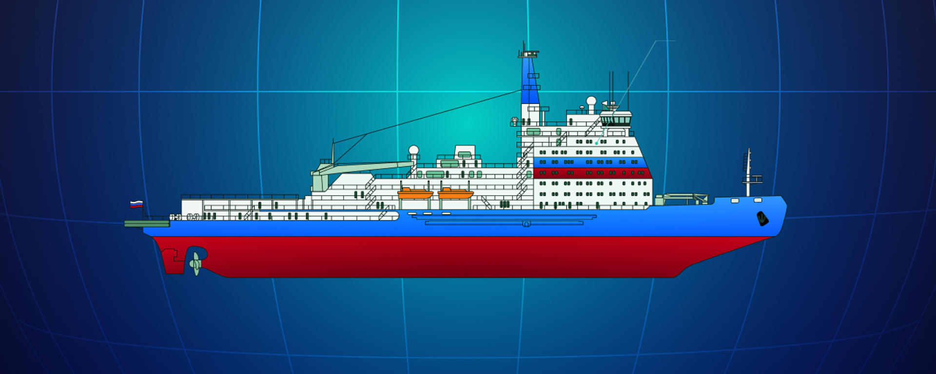 Nuclear-Powered Icebreaker Chukotka Nuclear-Powered Icebreaker Chukotka - Sputnik International, 1920, 07.11.2024