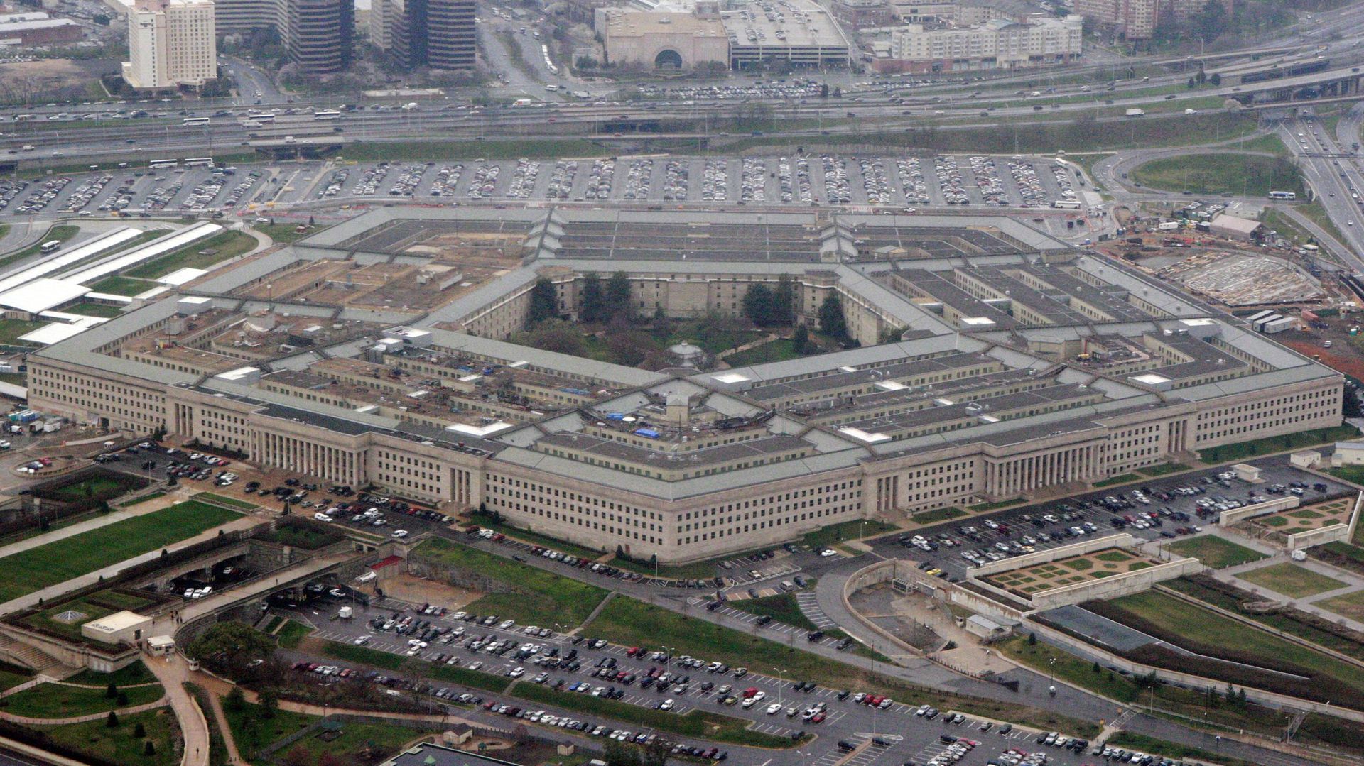 This March 27, 2008, file aerial photo shows the Pentagon in Washington.  - Sputnik International, 1920, 19.12.2024
