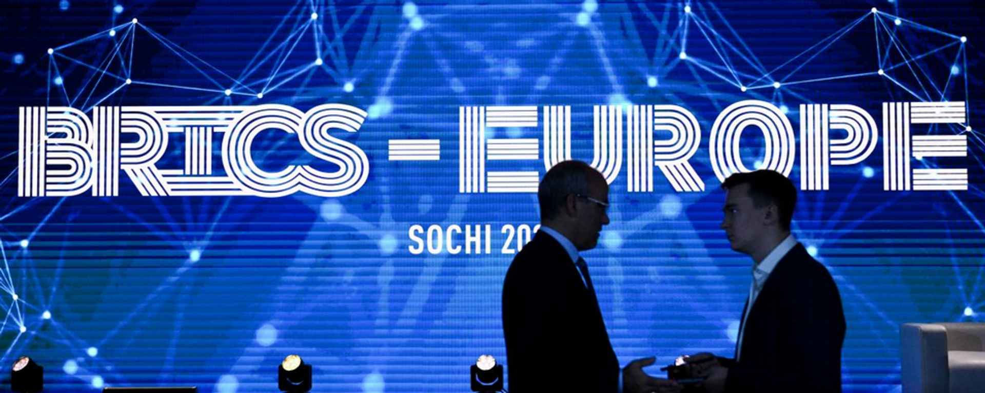 Screenshot of image taken at symposium The Role of the State, Science and Society in the Development of Socioeconomic Cooperation between BRICS+ and European Countries and Organizations hosted by Russia's city of Sochi. Screenshot of image taken at symposium The Role of the State, Science and Society in the Development of Socioeconomic Cooperation between BRICS+ and European Countries and Organizations hosted by Russia's city of Sochi. - Sputnik International, 1920, 17.11.2024