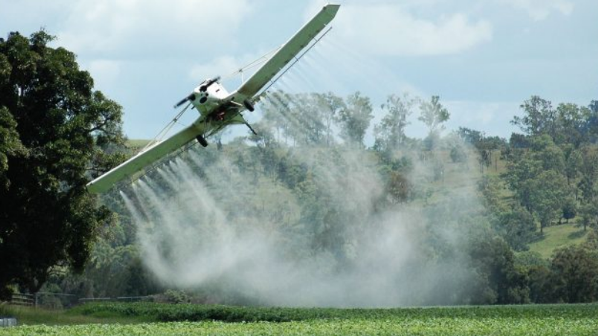 Screenshot of field being sprayed with chemicals. Screenshot of field being sprayed with chemicals. - Sputnik International, 1920, 24.11.2024
