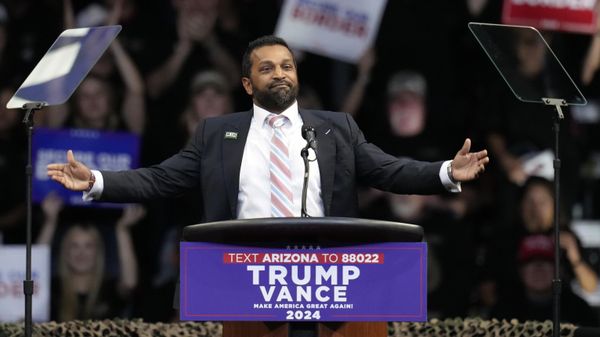 Kash Patel speaks at a Trump campaign rally at the Findlay Toyota Arena Sunday, Oct. 13, 2024. - Sputnik International