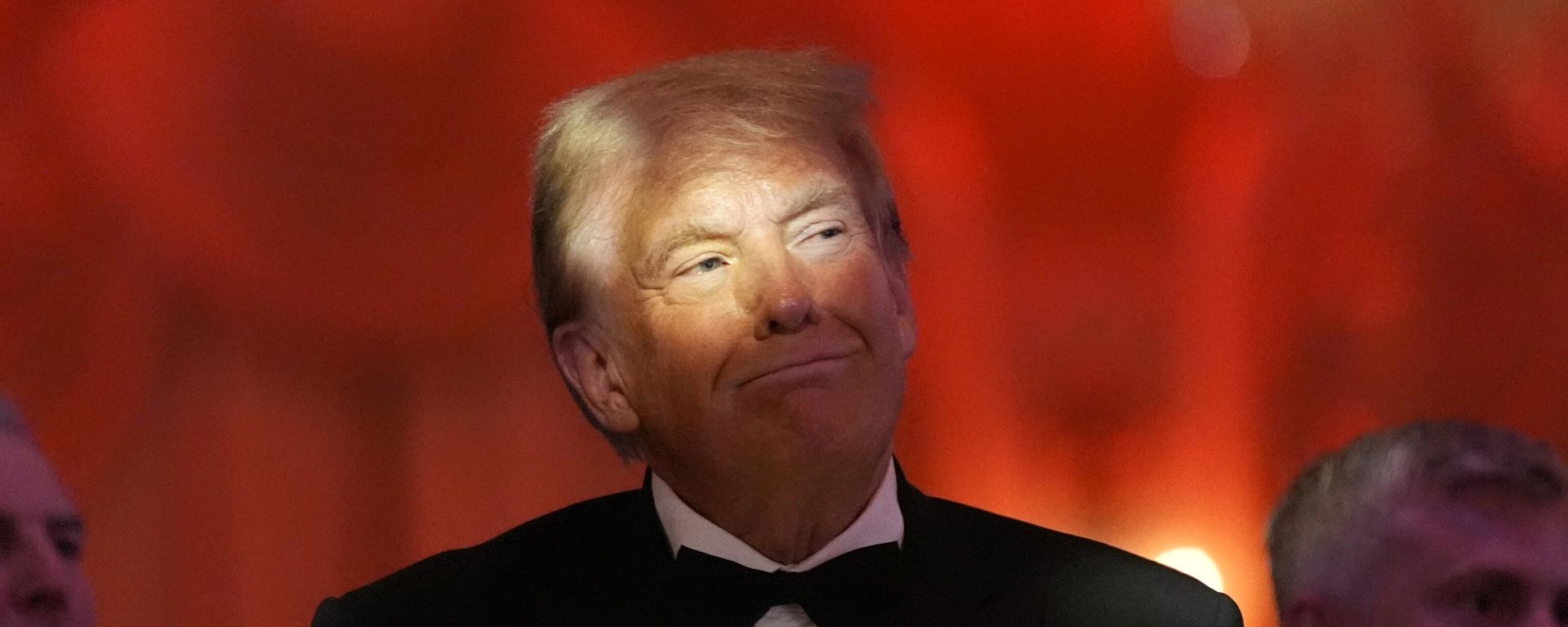 President-elect Donald Trump listens during an America First Policy Institute gala at his Mar-a-Lago estate, Thursday, Nov. 14, 2024, in Palm Beach, Fla.  - Sputnik International, 1920, 18.07.2025