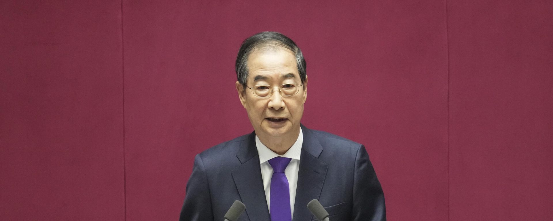 South Korean Prime Minister Han Deok-soo South Korean Prime Minister Han Deok-soo - Sputnik International, 1920, 15.12.2024