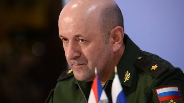 Lt. Gen. Igor Kirillov during a briefing on the issue of investigating cases of chemical weapons use in Syria. - Sputnik International