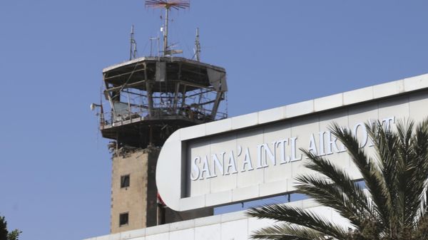The control tower of Sana'a International Airport is seen following Thursday's Israeli airstrikes on Yemen, Friday, Dec. 27, 2024.  - Sputnik International