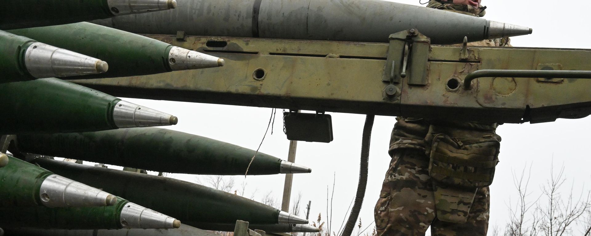 A Russian serviceman in the special military operation zone. File photo A Russian serviceman in the special military operation zone. File photo - Sputnik International, 1920, 06.01.2025