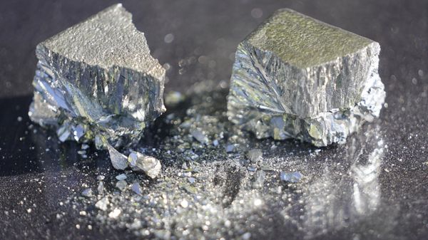 FILE - Refined tellurium is displayed at the Rio Tinto Kennecott refinery, May 11, 2022, in Magna, Utah. - Sputnik International