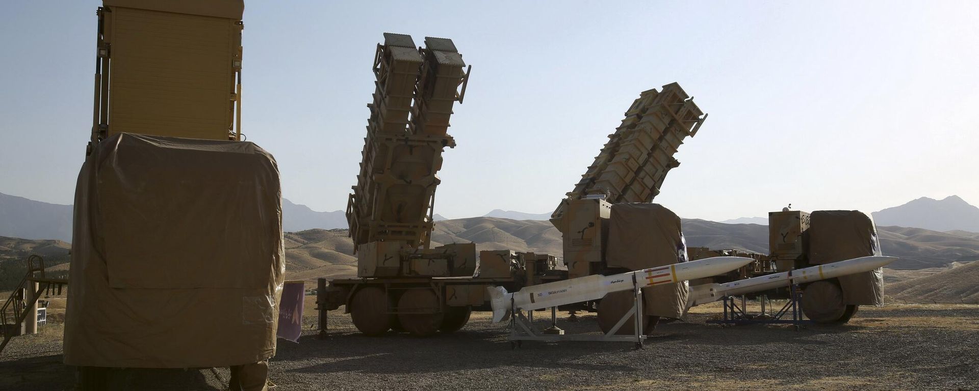 This photo released by the official website of the Iranian Defense Ministry on Sunday, June 9, 2019, shows the Khordad 15, a new surface-to-air missile battery at an undisclosed location in Iran.  - Sputnik International, 1920, 01.06.2026