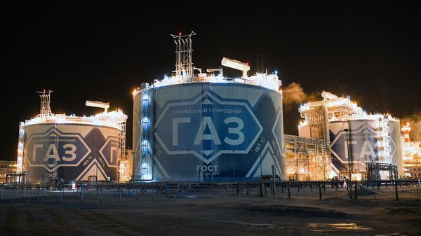 Russia's Yamal LNG liquefied natural gas plant in the seaport of Sabbeta on the western shore of the Ob Bay of the Kara Sea. - Sputnik International