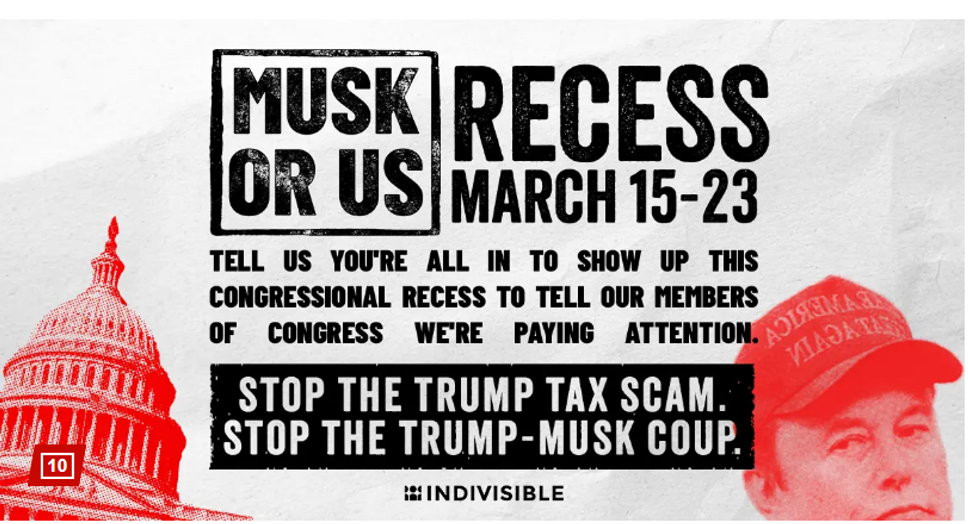 Screenshot from Indivisible Project website. - Sputnik International, 1920, 22.03.2025