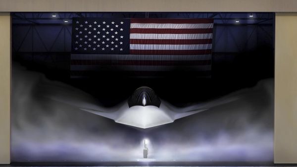 This graphical rendering provided by the U.S. Air Force shows the Next Generation Air Dominance (NGAD) Platform, the F-47. On Friday, March 21, 2025, President Donald Trump announced that the Air Force had selected Boeing to produce the next generation fighter jet.  - Sputnik International