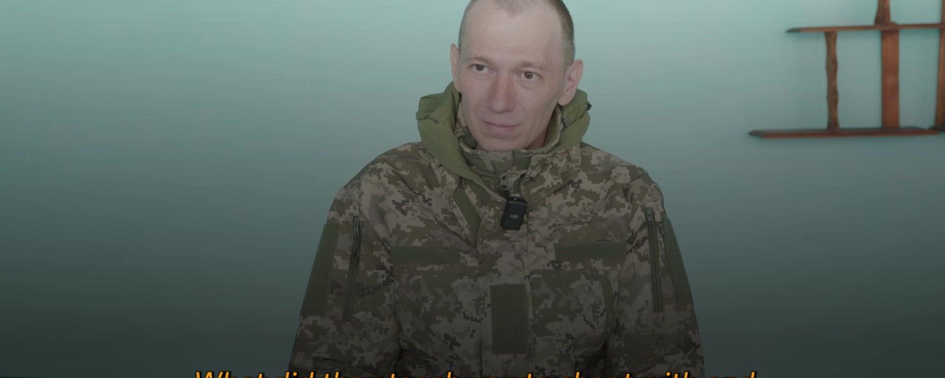 Ukrainian militant taken captive - Sputnik International, 1920, 26.03.2025
