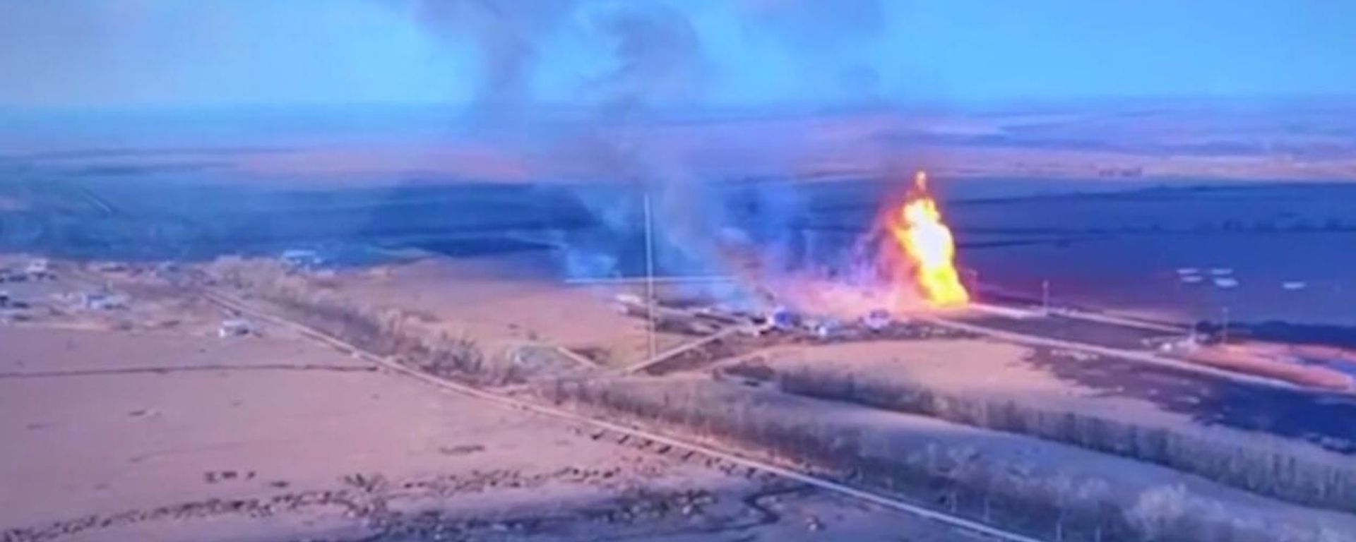 Ukraine strikes Sudzha gas measuring station with HIMARS - Sputnik International, 1920, 28.03.2025