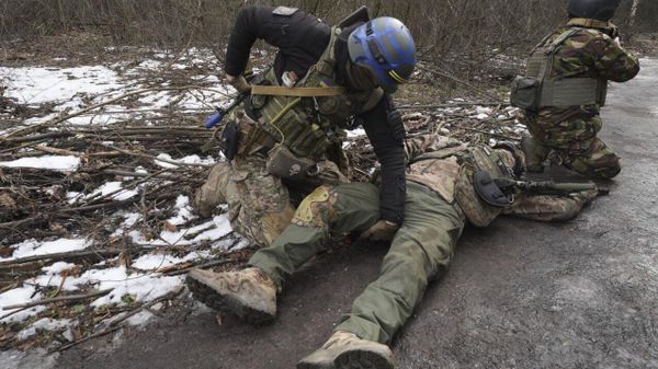 Ukrainian soldiers in Kharkiv region, Ukraine, on Thursday, Feb. 29, 2024.  - Sputnik International