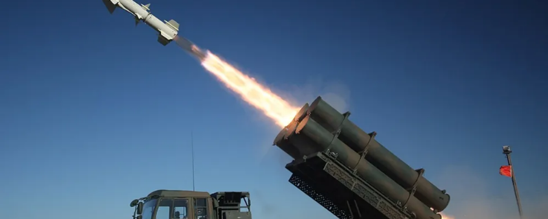 Screenshot showing a Type 88 surface-to-ship missile. - Sputnik International, 1920, 10.04.2025