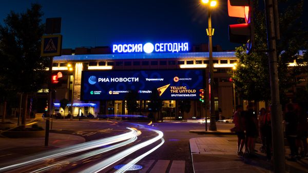 The building of the international information agency Rossiya Segodnya on Zubovsky Boulevard in Moscow. - Sputnik International