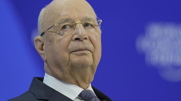  Klaus Schwab, as Chairman of the World Economic Forum, attends the opening of the Annual Meeting of World Economic Forum in Davos, Switzerland, Jan. 16, 2024.  - Sputnik International