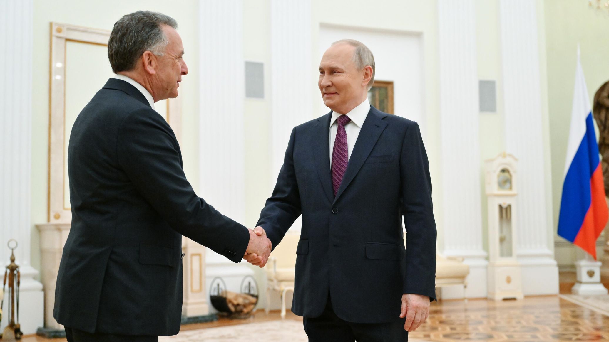 Putin Meets Witkoff in St. Petersburg For Ukraine Settlement Talks
