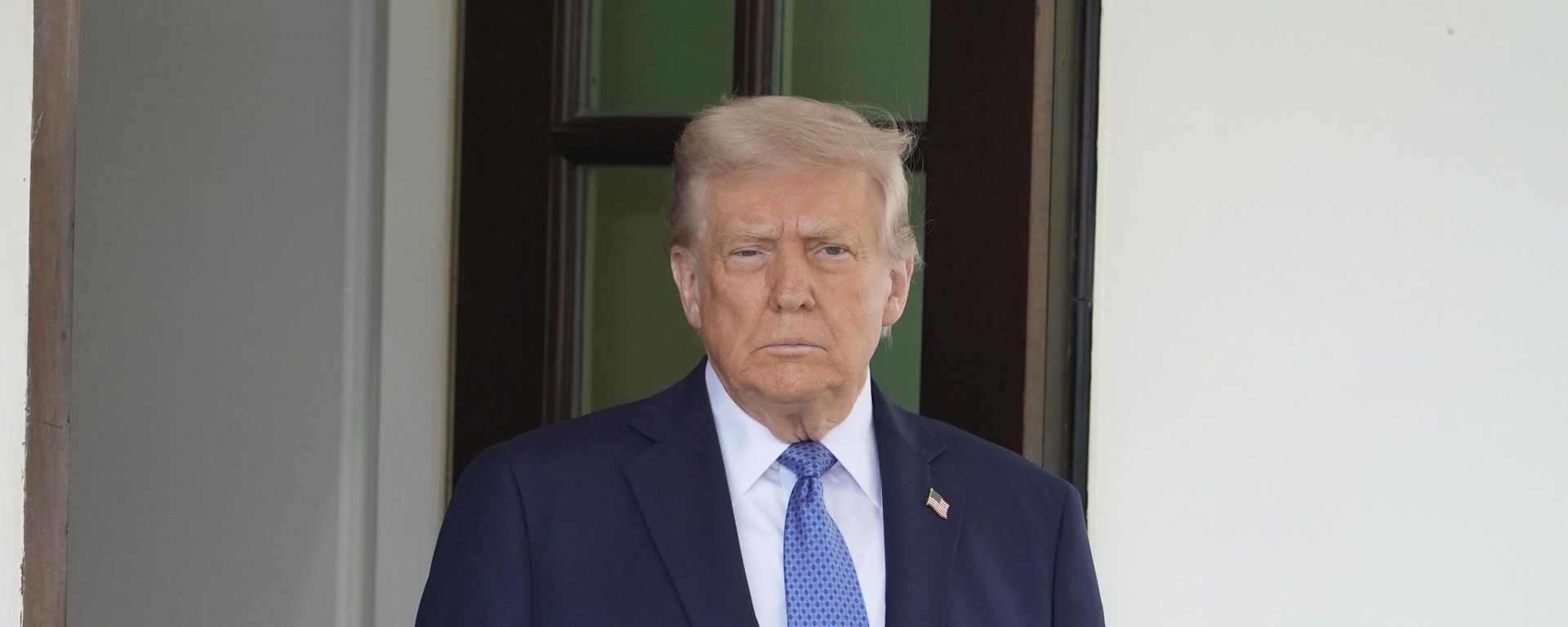 US President Donald Trump on April 24, 2025, in Washington.  - Sputnik International, 1920, 15.05.2025