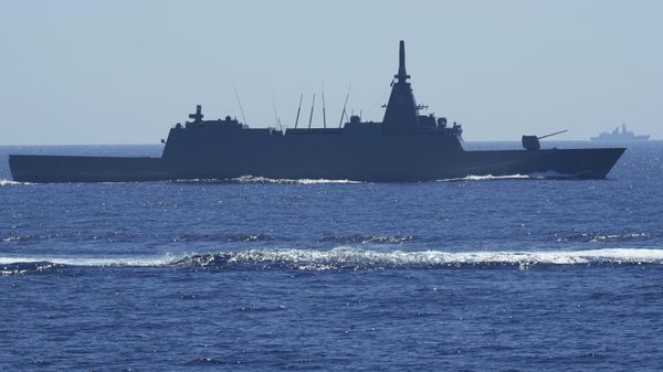 Japanese Maritime Self-Defence Force (JMSDF) frigate JS Noshiro. File photo - Sputnik International