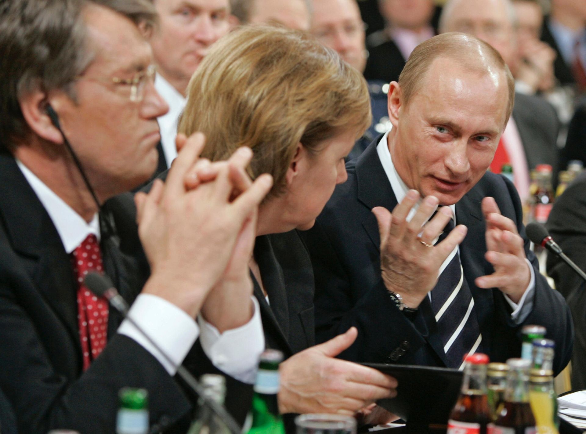 Russian President Vladimir Putin is seen at the 43rd Munich Security Conference. File photo - Sputnik International, 1920, 07.05.2025