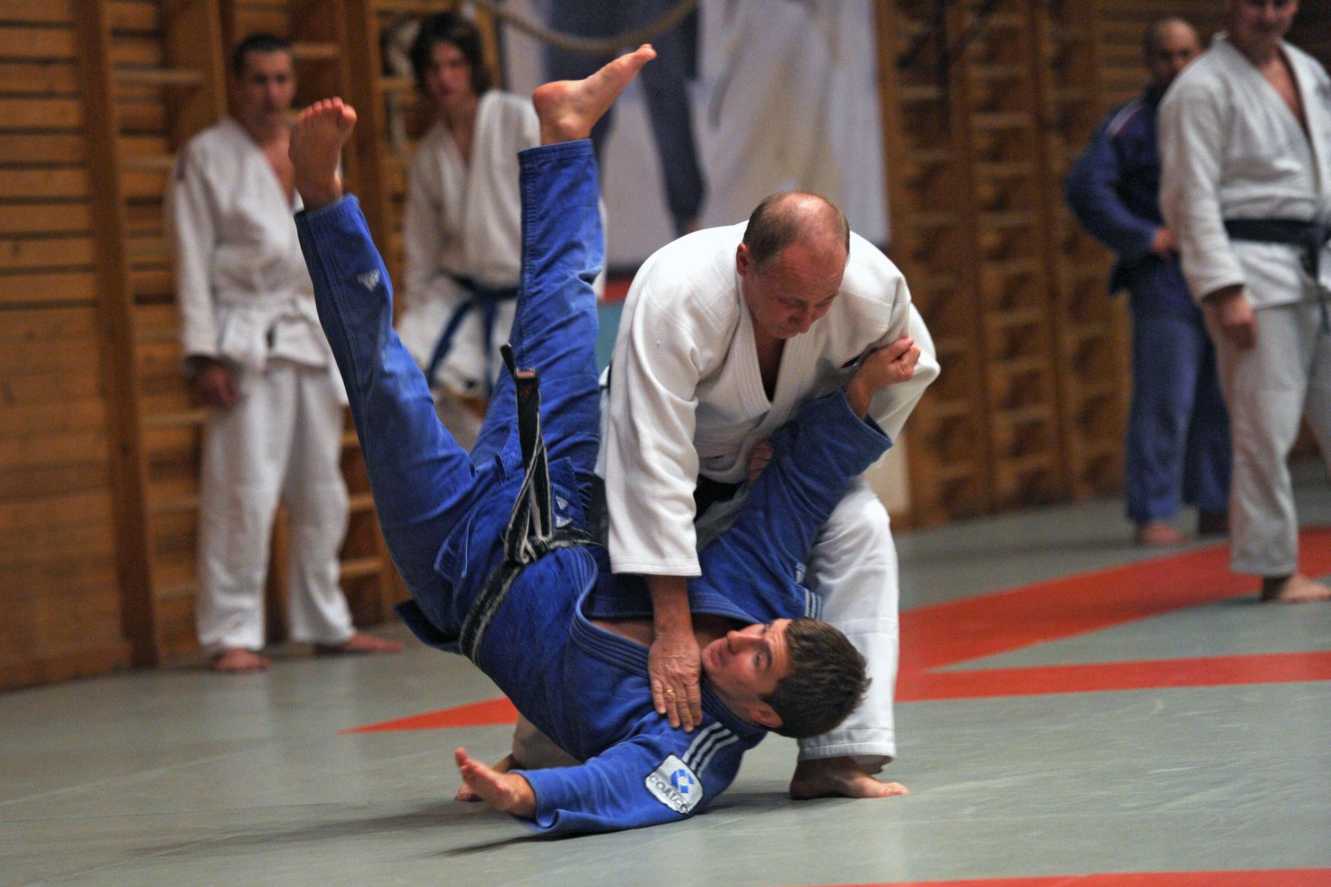 Putin at judo. From the archive of the press service of the President of the Russian Federation. - Sputnik International, 1920, 07.05.2025