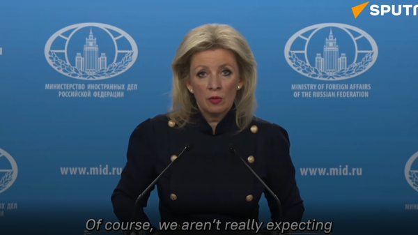  Russian FM spokeswoman - on Ukraine - Sputnik International
