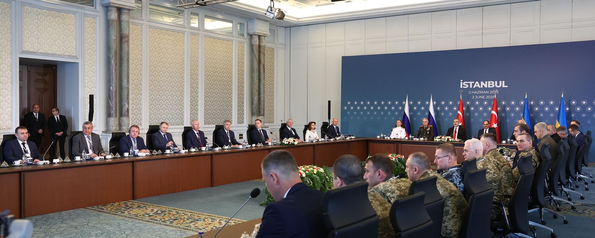 Russia-Ukraine talks in Istanbul, round 2 - Sputnik International, 1920, 23.07.2025